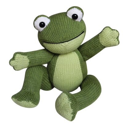 Knitted frog deals