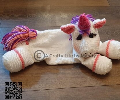 Unity The Unicorn Pyjama/Water Bottle Cosy