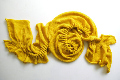 Oruga Scarf in Manos del Uruguay Lace Semi-Solid - 2012N