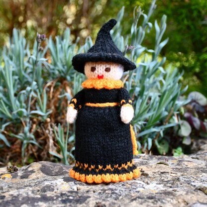 Jehane the Witch Doll Knitting Pattern - Toy Knitting Pattern