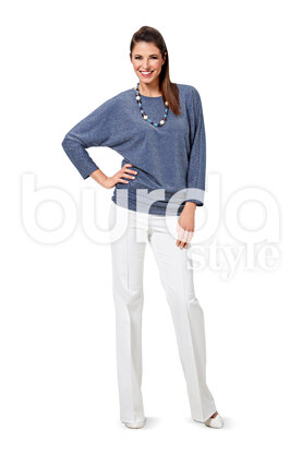 Burda Style Shirt B6590 - Paper Pattern, Size 8-20
