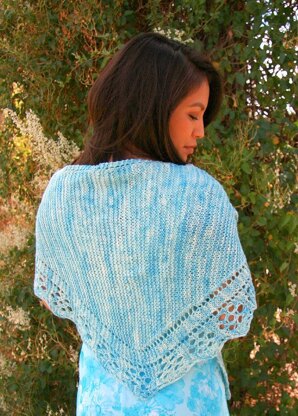 Ocean Spray Shawl