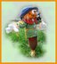 Scarecrow Loki amigurumi doll halloween