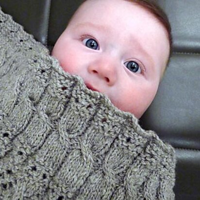 Sky Ladder Blanket - knitting pattern