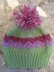 Bobble beanie hats © Seashells Designs
