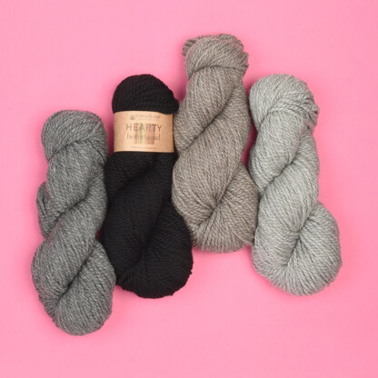 Homestead Yarn - Light Grey Heather (# 04)