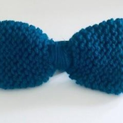 Waste Not Bobby Dazzler Dog Bow Tie - knitting pattern