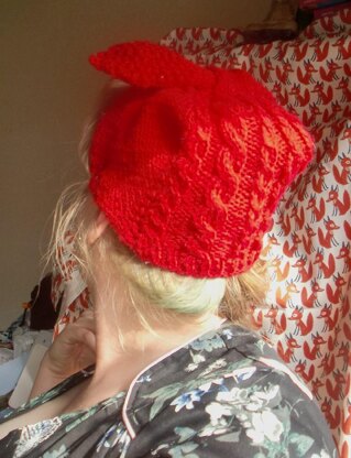Ivy vintage-style faux-headwrap