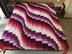 Queen Bargello Wave Bedspread