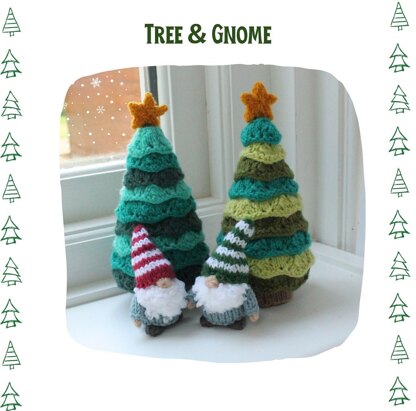 Christmas Tree and Gnome