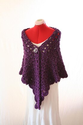 C02 Chunky Shell Shawl