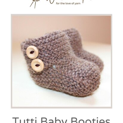 Tutti Baby Booties Knitting Pattern