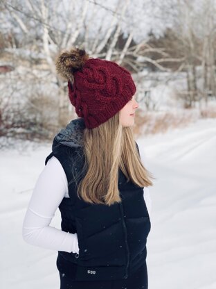 Knit Heart To Heart Beanie