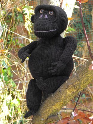 MALCOLM MONKEY TOY KNITTING PATTERN