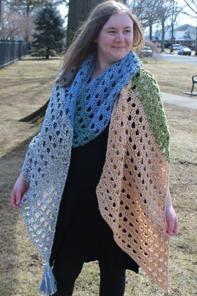 Winter to Spring Bias Wrap