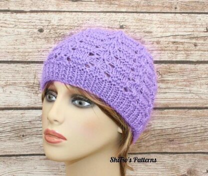 Knitting pattern ladies hat #462