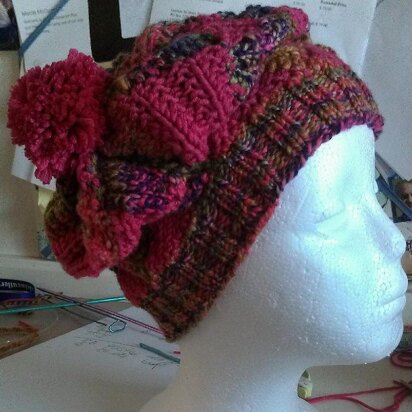 Easy Entrelac Hat