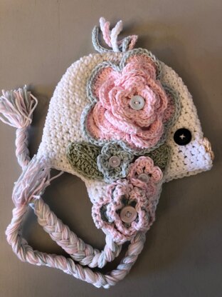 Baby bird crochet hat