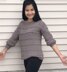 Scoop neck sweater