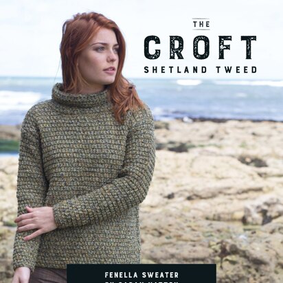 Fenella Sweater in West Yorkshire Spinners The Croft Shetland Tweed - DBP0059 - Downloadable PDF