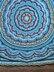 Mandala Blue Fireworks