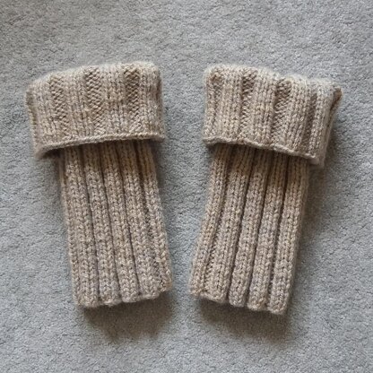 Oatmeal Leg Warmers