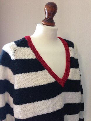 Black & White Striped Jumper