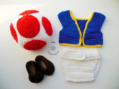 Toad Baby Costume