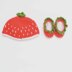Strawberry Baby Hat & Bootties