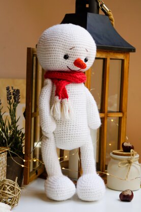 Crochet Snowman Pattern