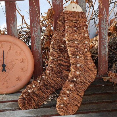 Cat's Paw Toe Up - knitting pattern