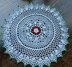 1:12th scale Tudor Rose tablecloth