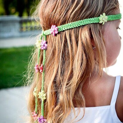 Summer Girl - knitted headband