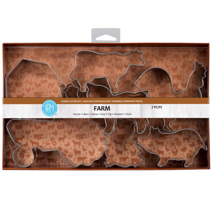 R&M Farm Cookie Cutters Set of 7