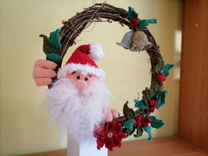 Santa wreath