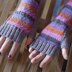 No Tricks All Treats Fingerless Mitts