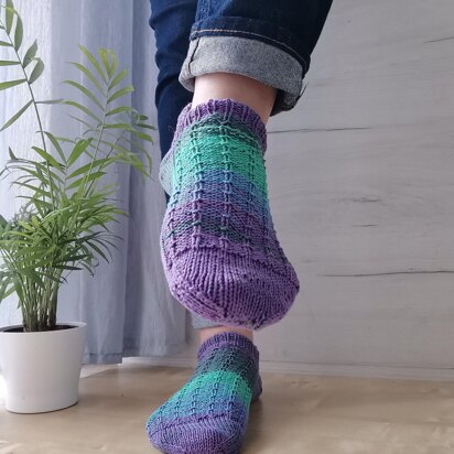 Color Socks - knitting pattern