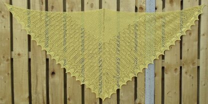 Y Wennol Shawl