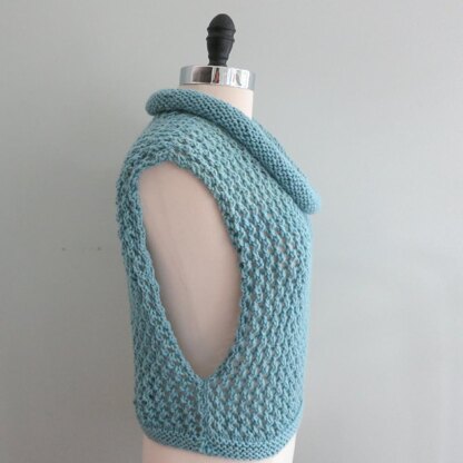 Abigail Cowl Vest Two Worsted