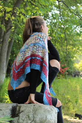 Un air de fleuve shawl