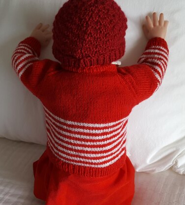 Jasper - babies 4ply raglan cardigan