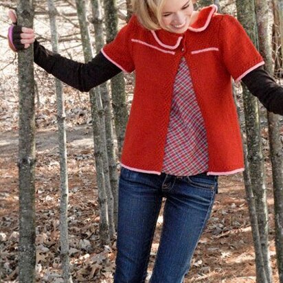 Candy Stripe Jacket in Spud & Chloe Sweater - 9503 