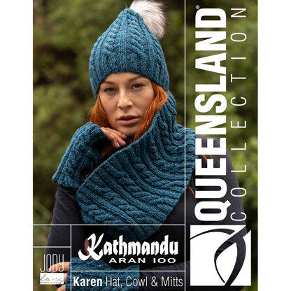 Queensland Collection Karen Hat, Cowl & Miits PDF