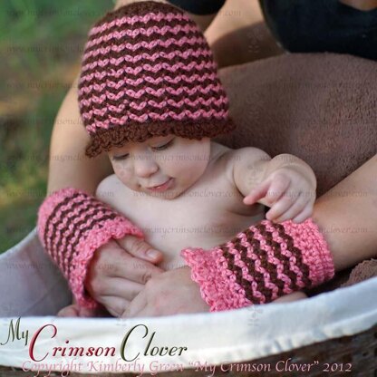 Baby Beanie - "Petite Shells Hat"