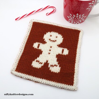 Gingerbread Man Potholder