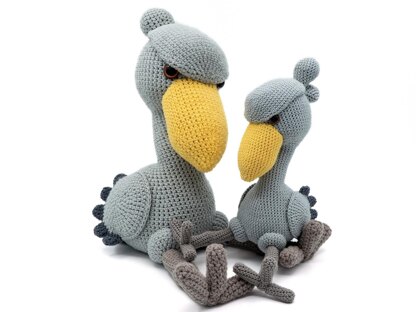 Amigurumi Shoebill Stork