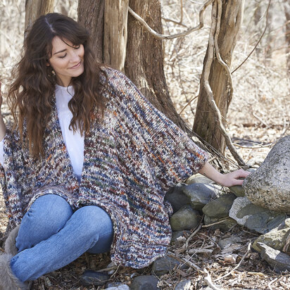 Garafano Poncho in Berroco Coco - Downloadable PDF