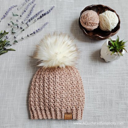 Short Row Crochet Beanie & Slouch