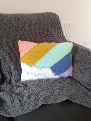 Hope Rainbow Cushion