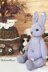 Knitting Toy Clothes Pattern - Snowdrop Outfit for Bunny